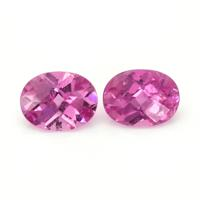 2.57&nbsp;Ct.Tw.Total Carat Weight Pink Sapphire Pair from Ceylon (Sri Lanka) Video