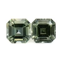 0.55&nbsp;Ct.Tw.Total Carat Weight Green Sapphire Pair from Ceylon (Sri Lanka) Video