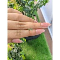 0.46&nbsp;Ct.Tw.Total Carat Weight Yellowish Green Sapphire Pair from Ceylon (Sri Lanka) Life Style