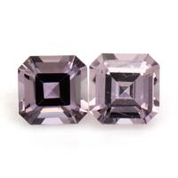 0.57&nbsp;Ct.Tw.Total Carat Weight Purple Sapphire Pair from Ceylon (Sri Lanka) Video