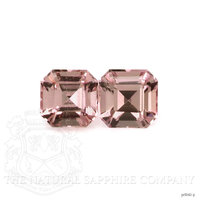 0.59 Ct.Tw. Pink Sapphire Pair from Ceylon (Sri Lanka)