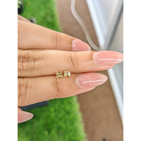 0.54&nbsp;Ct.Tw.Total Carat Weight Peach Sapphire Pair from Ceylon (Sri Lanka) Life Style