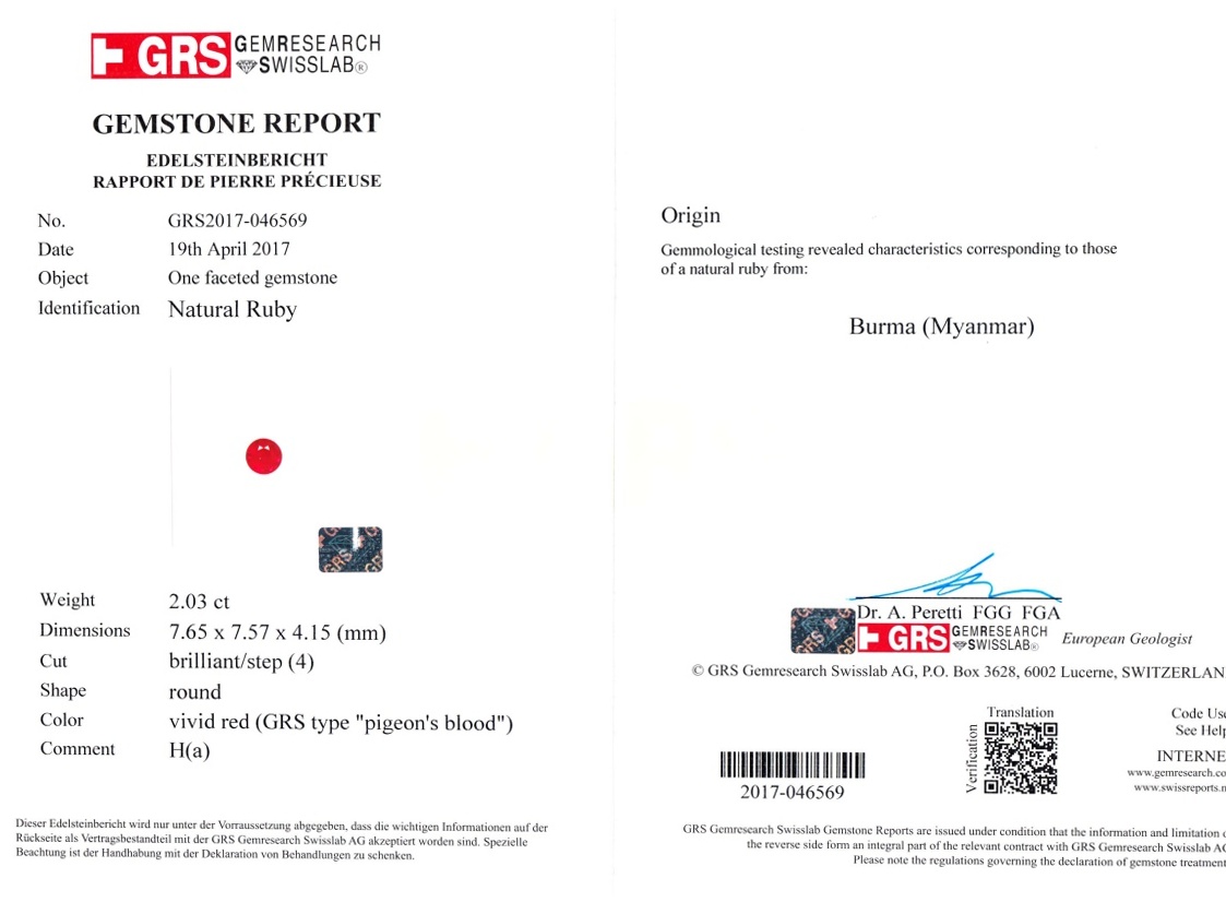 4.03 Ct.Tw. Ruby Pair from Burma (Myanmar)