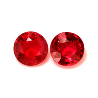 4.03&nbsp;Ct.Tw.Total Carat Weight Ruby Pair from Burma (Myanmar) Video