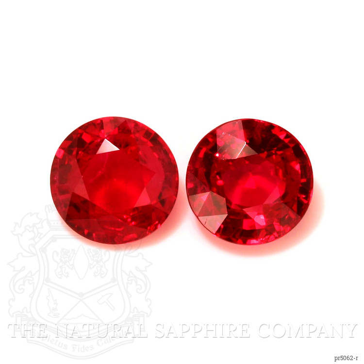4.03 Ct.Tw. Ruby Pair from Burma (Myanmar)