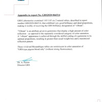 2.06&nbsp;Ct.Tw.Total Carat Weight Ruby Pair from Mozambique Scan Report