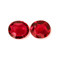4.16 Ct.Tw.Total Carat Weight Ruby Pair from Mozambique Video