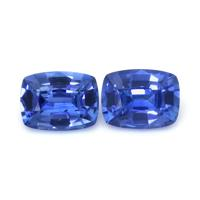 2.48&nbsp;Ct.Tw.Total Carat Weight Blue Sapphire Pair from Ceylon (Sri Lanka) Video