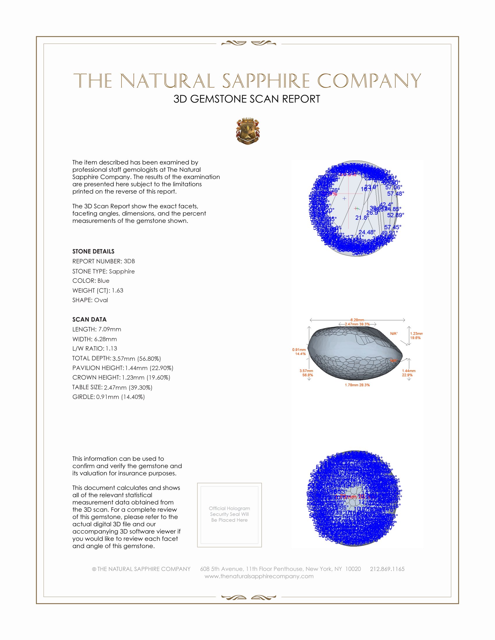 3.40 Ct.Tw. Blue Star Sapphire Pair from Burma (Myanmar)