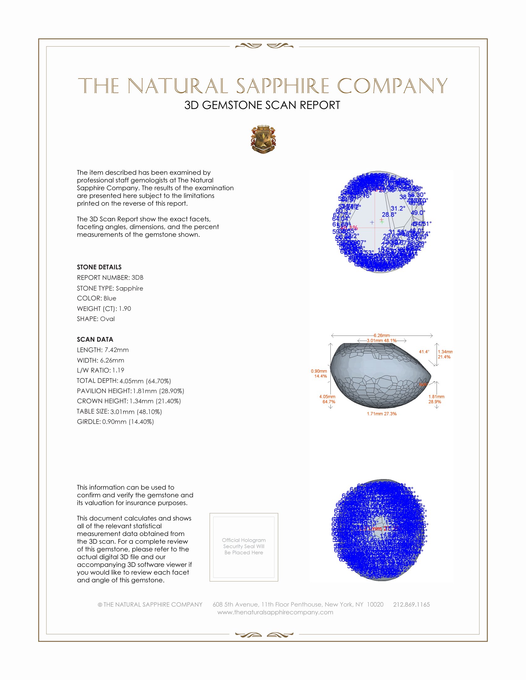 3.87 Ct.Tw. Blue Star Sapphire Pair from Burma (Myanmar)