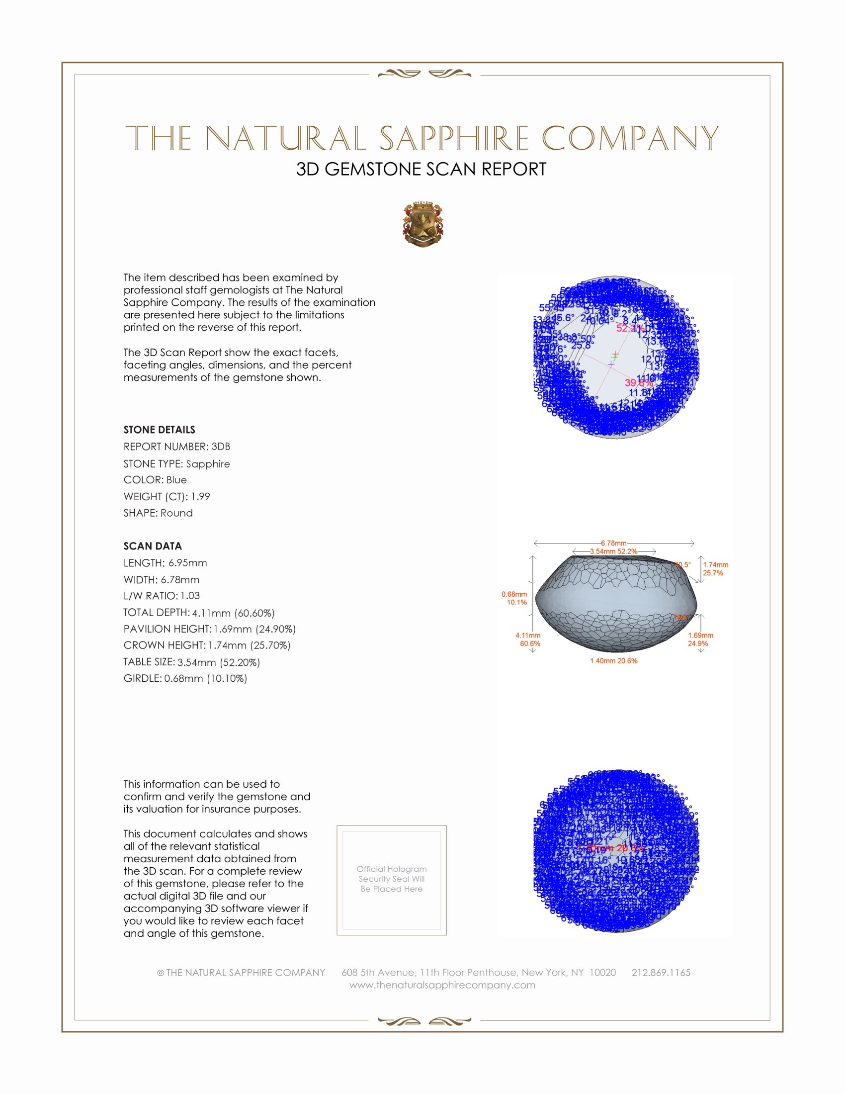 3.82 Ct.Tw. Blue Star Sapphire Pair from Burma (Myanmar)