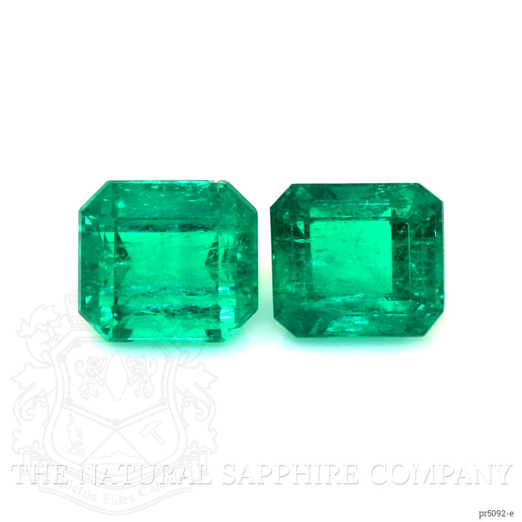 2.53 Ct.Tw. Emerald Pair from Colombia