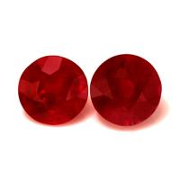 3.77&nbsp;Ct.Tw.Total Carat Weight Ruby Pair from Burma (Myanmar) Video