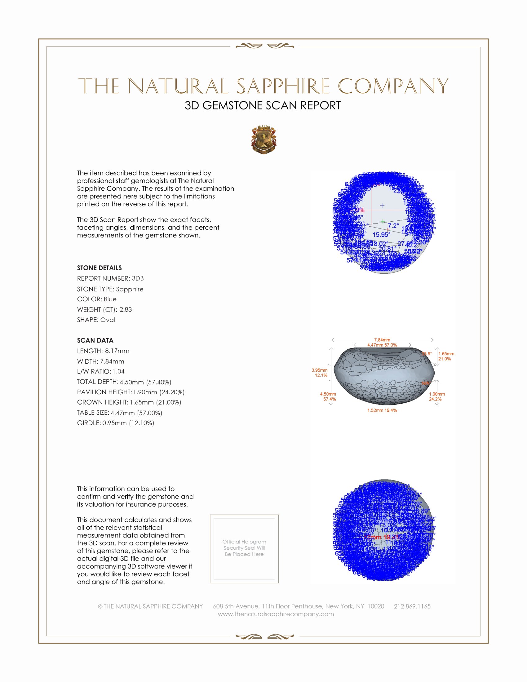 5.27 Ct.Tw. Blue Star Sapphire Pair from Burma (Myanmar)