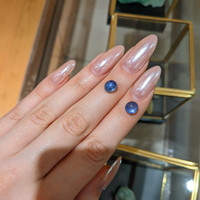 6.22&nbsp;Ct.Tw.Total Carat Weight Blue Star Sapphire Pair from Burma (Myanmar) Life Style