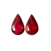 1.00 Ct.Tw.Total Carat Weight Ruby Pair from Mozambique Video