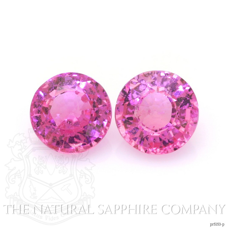 2.33 Ct.Tw. Pink Sapphire Pair from Ceylon (Sri Lanka)