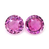 1.68&nbsp;Ct.Tw.Total Carat Weight Pink Sapphire Pair from Ceylon (Sri Lanka) Video
