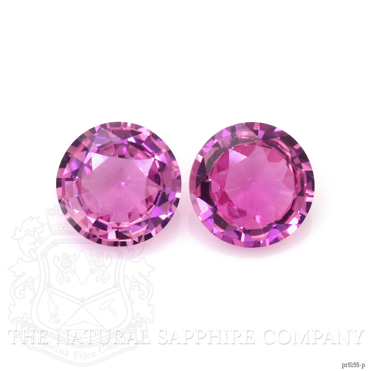 1.68 Ct.Tw. Pink Sapphire Pair from Ceylon (Sri Lanka)