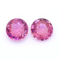 2.35&nbsp;Ct.Tw.Total Carat Weight Pink Sapphire Pair from Ceylon (Sri Lanka) Video