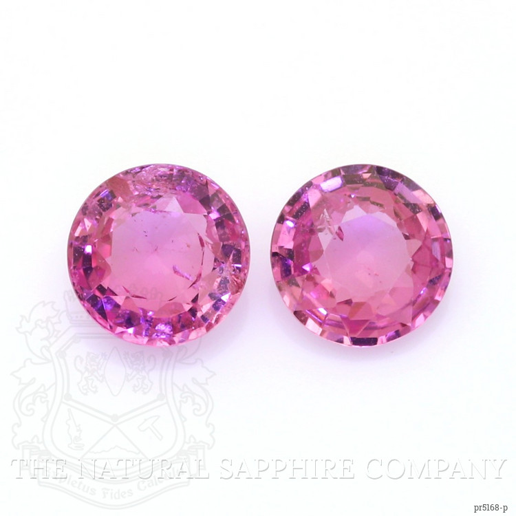 2.35 Ct.Tw. Pink Sapphire Pair from Ceylon (Sri Lanka)