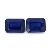 2.51&nbsp;Ct.Tw.Total Carat Weight Blue Sapphire Pair from Ceylon (Sri Lanka) Video