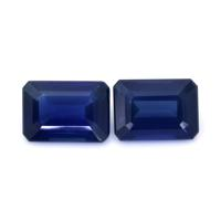 2.12&nbsp;Ct.Tw.Total Carat Weight Blue Sapphire Pair from Ceylon (Sri Lanka) Video
