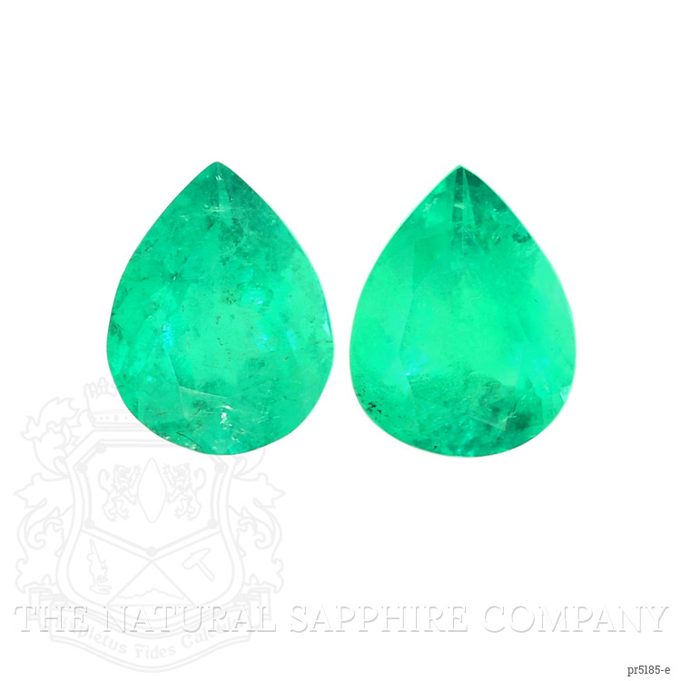 23.32 Ct.Tw. Emerald Pair from Colombia