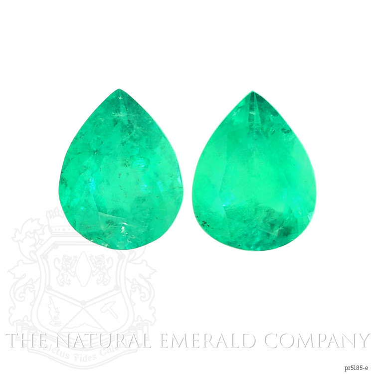 23.32 Ct.Tw. Emerald Pair from Colombia