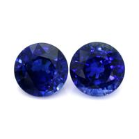 3.56&nbsp;Ct.Tw.Total Carat Weight Blue Sapphire Pair from Ceylon (Sri Lanka) Video