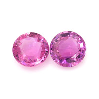 4.70 Ct.Tw.Total Carat Weight Sapphire Pair from Madagascar Video