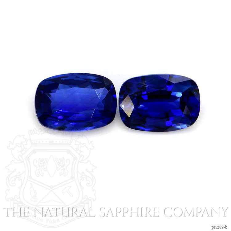 1.77 Ct.Tw. Blue Sapphire Pair from Ceylon (Sri Lanka)