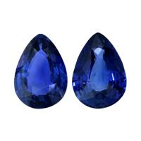 12.56&nbsp;Ct.Tw.Total Carat Weight Blue Sapphire Pair from Madagascar Video