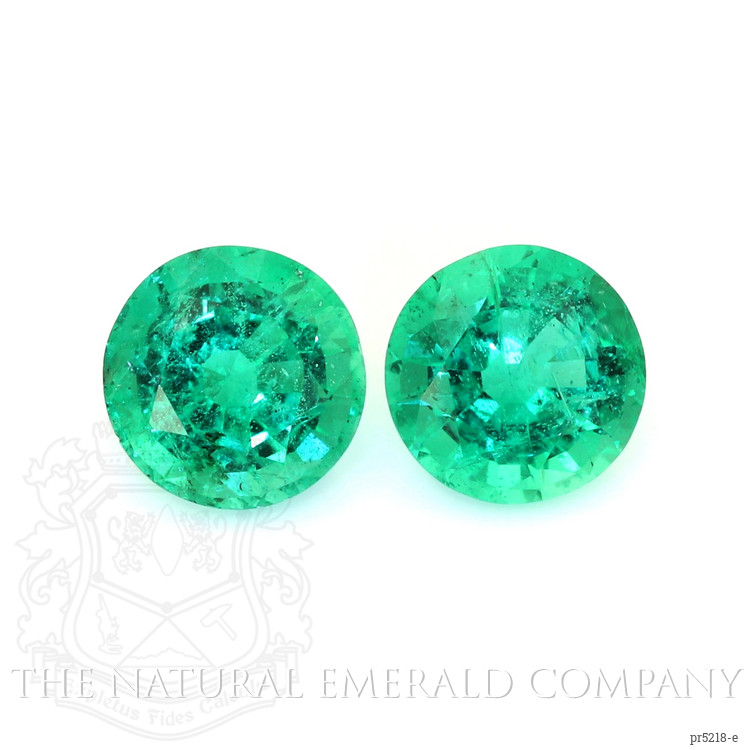 3.40 Ct.Tw. Emerald Pair from Zambia