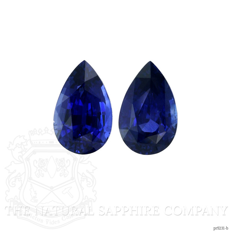 8.48 Ct.Tw. Blue Sapphire Pair from Ceylon (Sri Lanka)