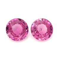 3.01&nbsp;Ct.Tw.Total Carat Weight Pink Sapphire Pair from Ceylon (Sri Lanka) Video