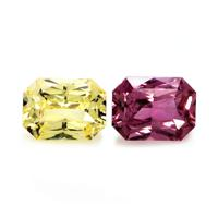 1.90&nbsp;Ct.Tw.Total Carat Weight Pink Sapphire Pair from Ceylon (Sri Lanka) Video
