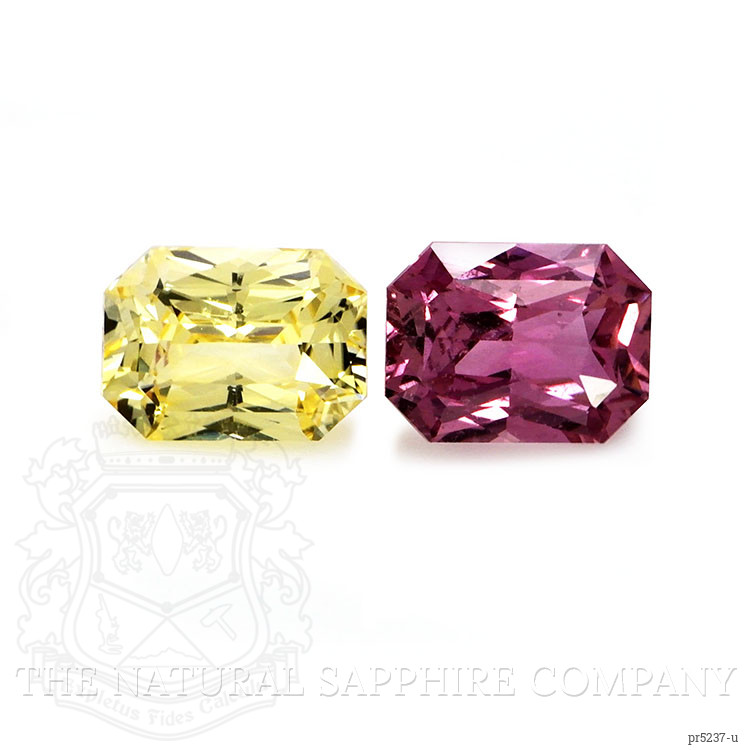 1.90 Ct.Tw. Pink Sapphire Pair from Ceylon (Sri Lanka)