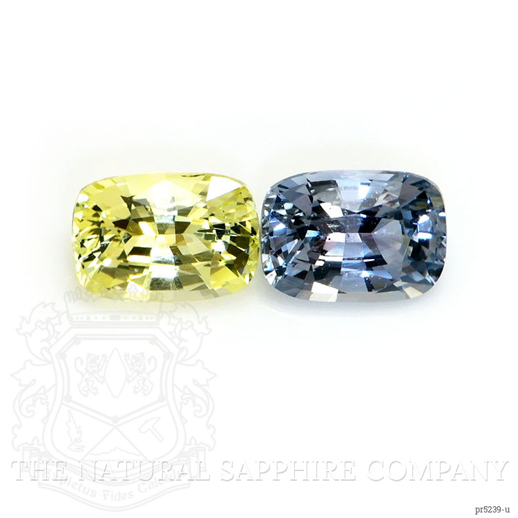2.21 Ct.Tw. Yellow Sapphire Pair from Ceylon (Sri Lanka)