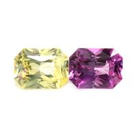 2.45&nbsp;Ct.Tw.Total Carat Weight Yellow Sapphire Pair from Ceylon (Sri Lanka) Video