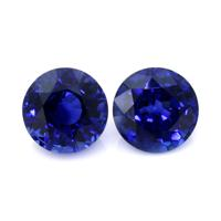3.35&nbsp;Ct.Tw.Total Carat Weight Blue Sapphire Pair from Madagascar Video