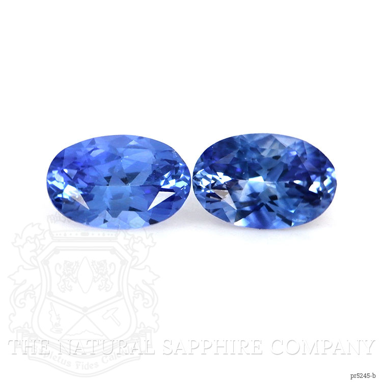 1.03 Ct.Tw. Blue Sapphire Pair from Ceylon (Sri Lanka)