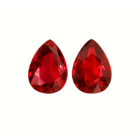 4.61 Ct.Tw.Total Carat Weight Ruby Pair from Mozambique Video