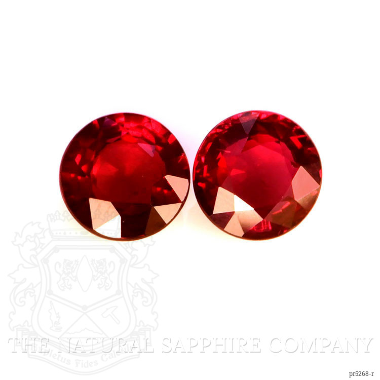 1.20 Ct.Tw. Ruby Pair from Tanzania