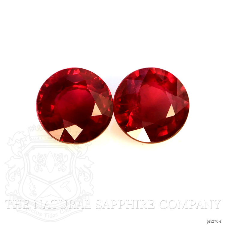 1.14 Ct.Tw. Ruby Pair from Tanzania
