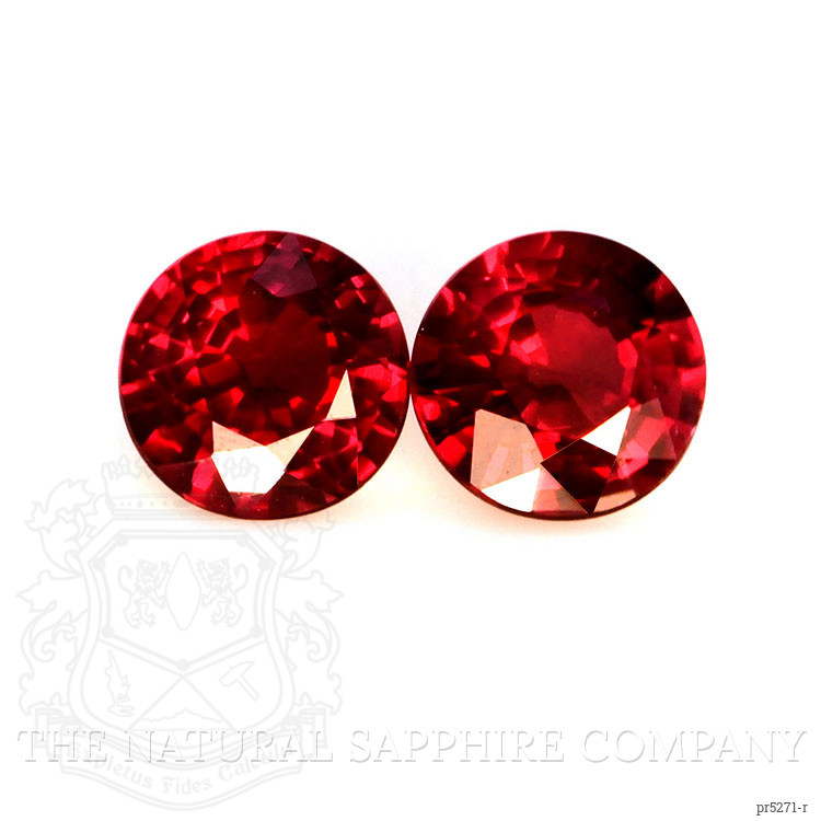 1.22 Ct.Tw. Ruby Pair from Tanzania