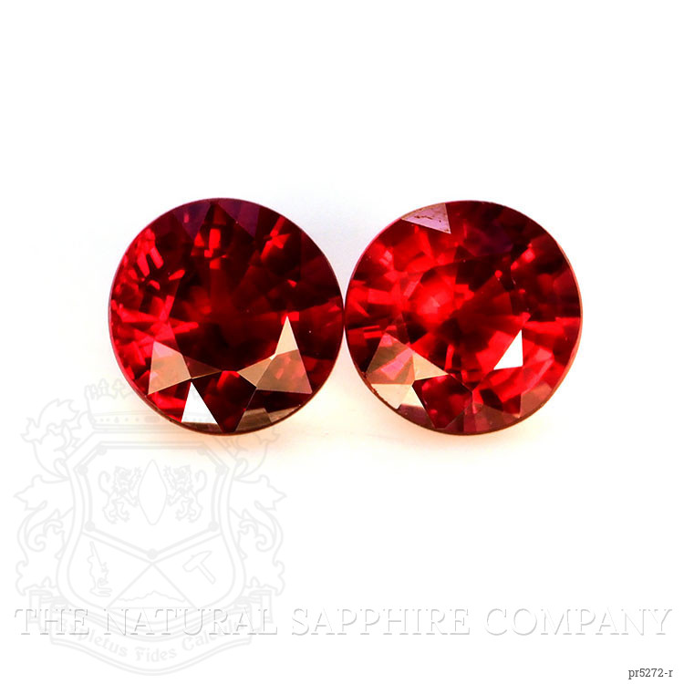 1.26 Ct.Tw. Ruby Pair from Tanzania