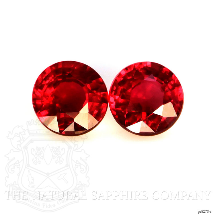 1.19 Ct.Tw. Ruby Pair from Tanzania