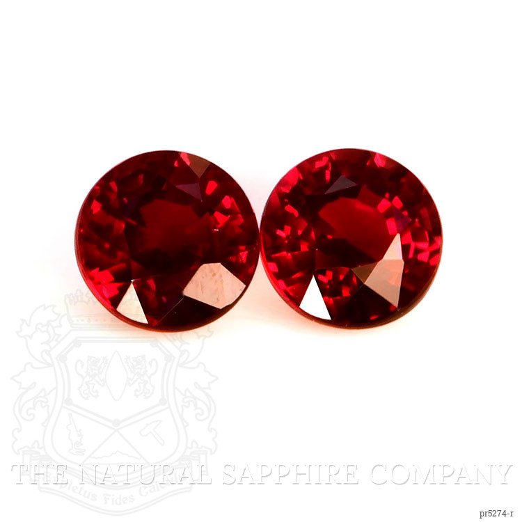 1.32 Ct.Tw. Ruby Pair from Tanzania