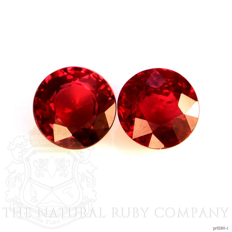 1.40 Ct.Tw. Ruby Pair from Tanzania